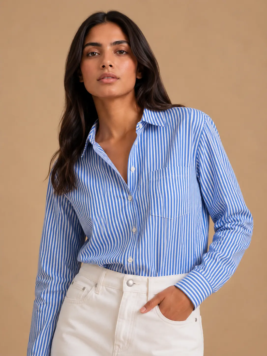 Essential Lines Unisex Shirt - Image 2